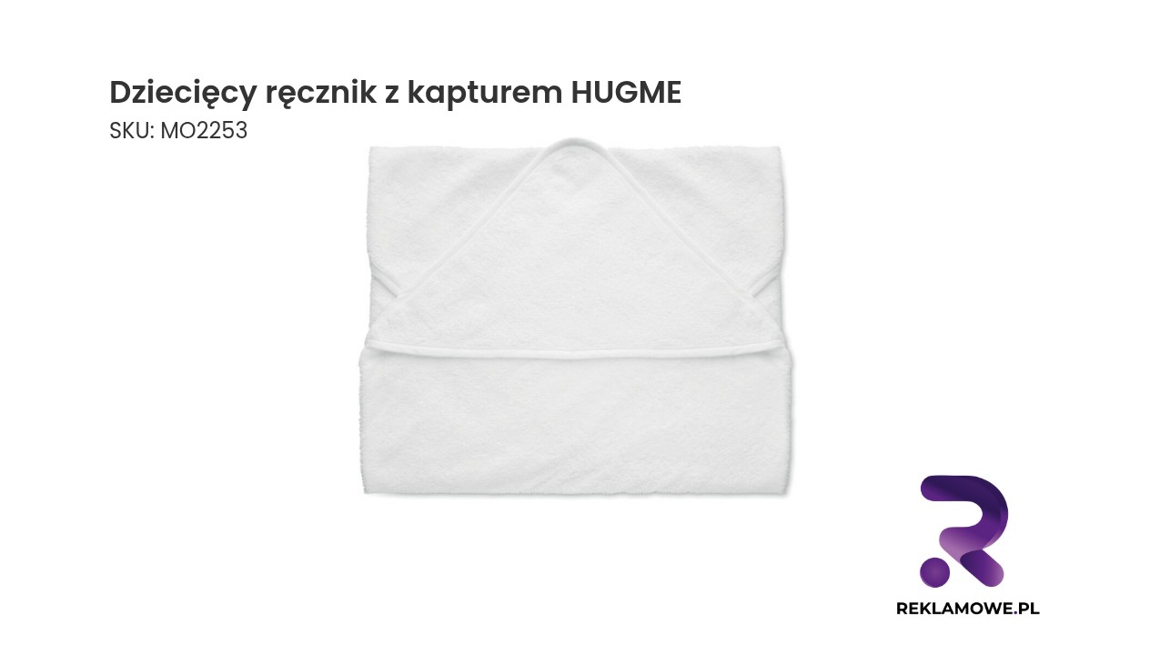 Dziecięcy ręcznik z kapturem HUGME