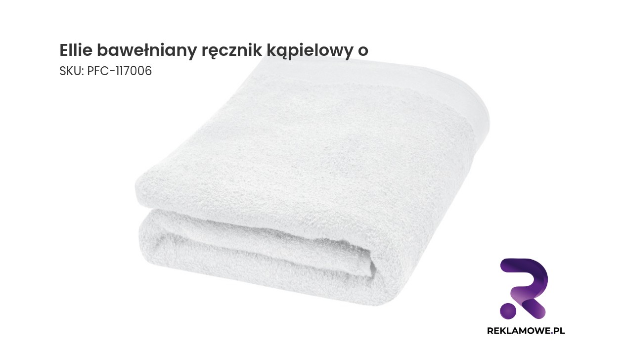 Ellie bawełniany ręcznik kąpielowy