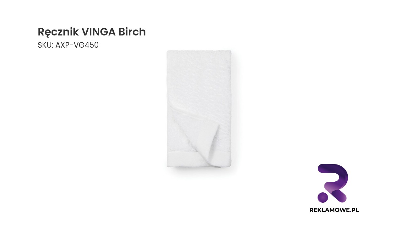 Ręcznik Vinga model Birch w naturalnym odcieniu