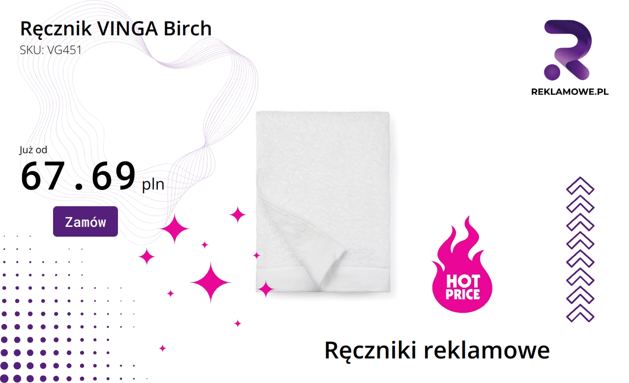 Ręcznik VINGA z kolekcji Birch