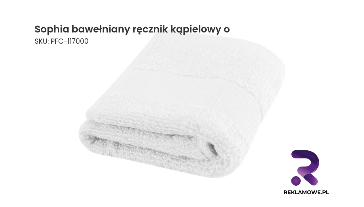 Sophia bawełniany ręcznik kąpielowy o gramaturze 450 g/m² i wymiarach 30 x 50 cm Sophia bawełniany ręcznik kąpielowy