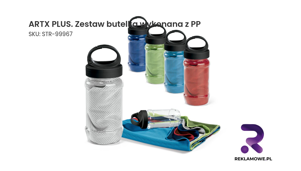 ARTX PLUS zestaw, butelka wykonana z PP