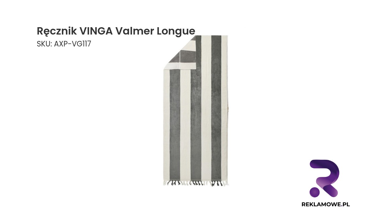 Ręcznik VINGA Valmer Longue w kolorze bieli