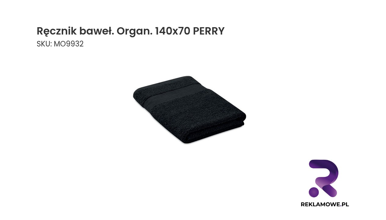 Ręcznik bawełniany organiczny 140x70 PERRY