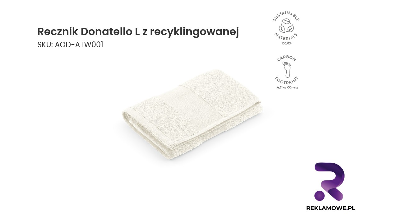 Ręcznik Donatello L z recyklingowanej tkaniny