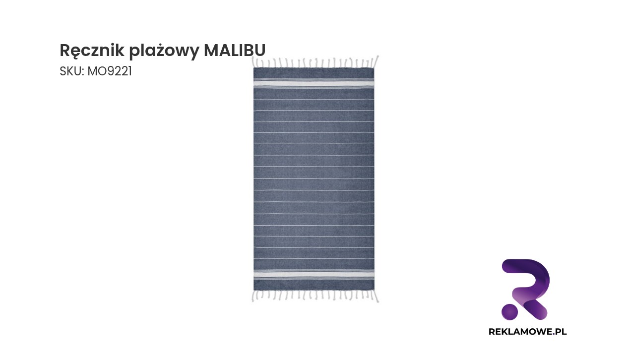 Kolorowy ręcznik plażowy Malibu