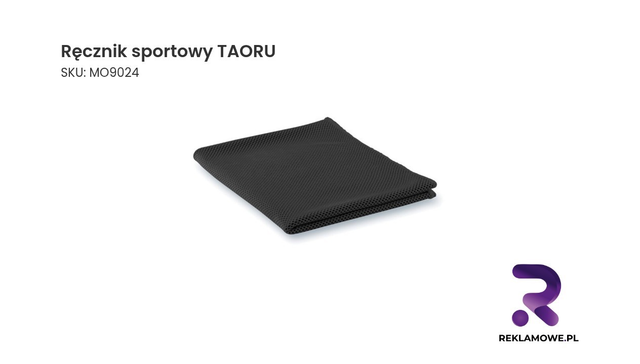 Ręcznik sportowy TAORU w akcji